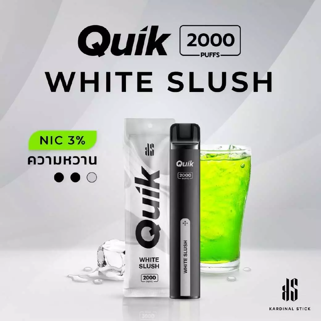ks quik White Slush 2000 Puff