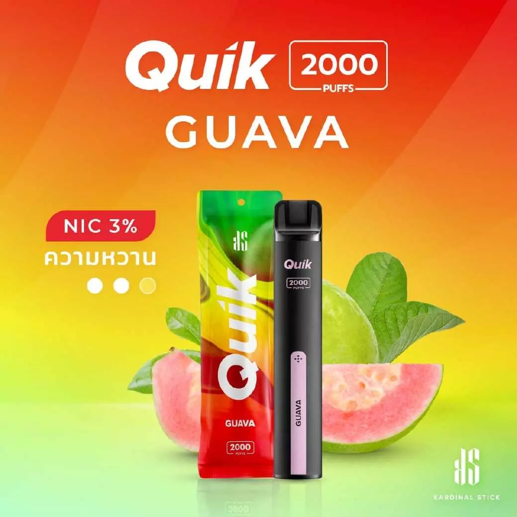 ks quik guava 2000 Puff