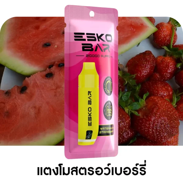 ESKO BAR 20000 Puffs Watermelon Strawberry